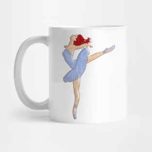 Ballerina girl dancing Mug